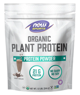 Plant Protein, Organic Creamy Chocolate Powder