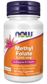 Methyl Folate 5000 mcg Veg Capsules