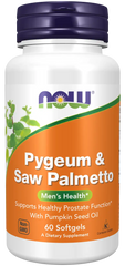 Pygeum & Saw Palmetto Softgels