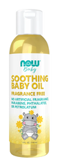Soothing Baby Oil, Fragrance Free