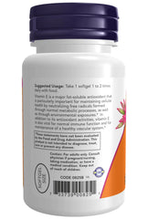 Vitamin E-200 D-Alpha Tocopheryl Softgels