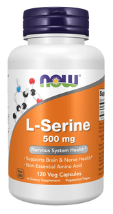 L-Serine 500 mg Veg Capsules