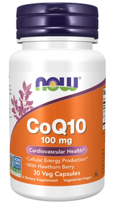 CoQ10 100 mg with Hawthorn Berry Veg Capsules