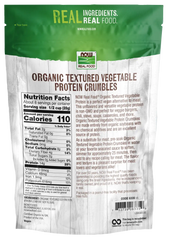 Textured Vegetable Protein Crumbles, Organic