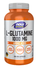 L-Glutamine, Double Strength 1000 mg Veg Capsules