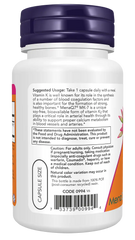 MK-7 Vitamin K-2, Extra Strength 300 mcg Veg Capsules