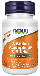 8 Billion Acidophilus & Bifidus Veg Capsules