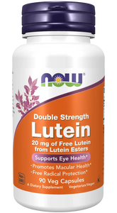 Lutein, Double Strength 20 mg Veg Capsules
