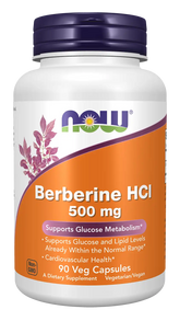 Berberine HCl 500 mg Veg Capsules