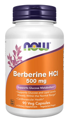 Berberine HCl 500 mg Veg Capsules