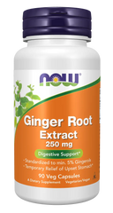 Ginger Root Extract 250 mg Veg Capsules