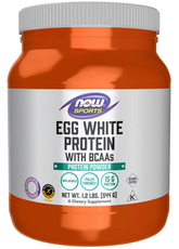 Egg White Protein, Unflavored Powder