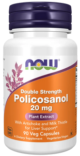Policosanol, Double Strength 20 mg Veg Capsules