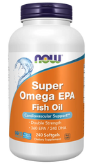 Super Omega EPA Fish Oil, Double Strength Softgels