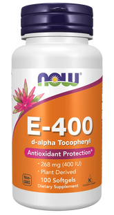 Vitamin E-400 D-Alpha Tocopheryl Softgels