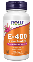 Vitamin E-400 D-Alpha Tocopheryl Softgels