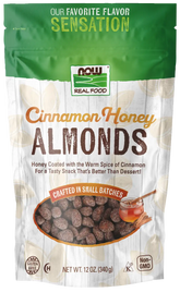 Almonds, Cinnamon Honey