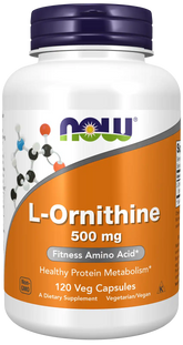 L-Ornithine 500 mg Veg Capsules