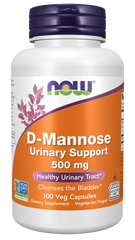 D-Mannose Urinary Support 500 mg Veg Capsules