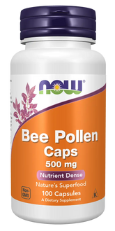 Bee Pollen 500 mg Capsules