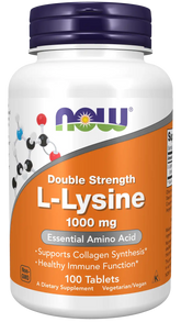 L-Lysine, Double Strength 1000 mg Tablets