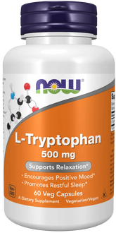 L-Tryptophan 500 mg Veg Capsules