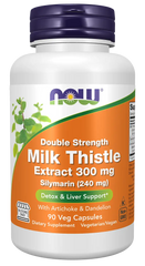 Milk Thistle Extract, Double Strength 300 mg Veg Capsules