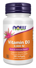 Vitamin D3 2500 IU Softgels