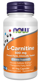 L-Carnitine 500 mg Veg Capsules