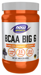 BCAA Big 6, Grape Flavor Powder