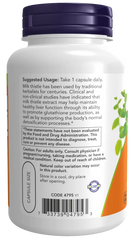 Milk Thistle Extract 750 mg Silymarin (600 mg), Maximum Strength Veg Capsules