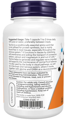 Taurine, Double Strength 1000 mg Veg Capsules