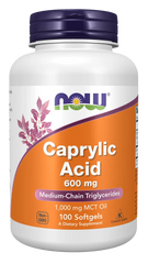Caprylic Acid 600 mg Softgels