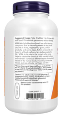 MSM 1500 mg Tablets