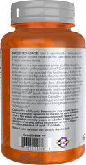 Beta-Alanine 750 mg Veg Capsules
