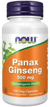 Panax Ginseng 500 mg Veg Capsules
