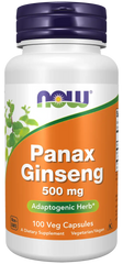 Panax Ginseng 500 mg Veg Capsules