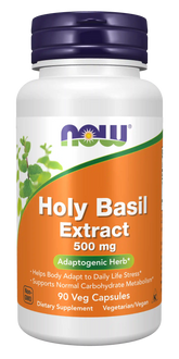 Holy Basil Extract 500 mg Veg Capsules
