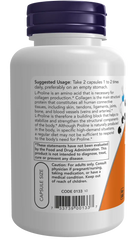 L-Proline 500 mg Veg Capsules