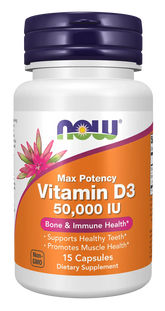 Vitamin D3 50,000 IU Capsules