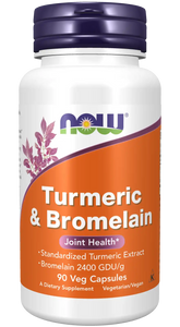 Turmeric & Bromelain Veg Capsules