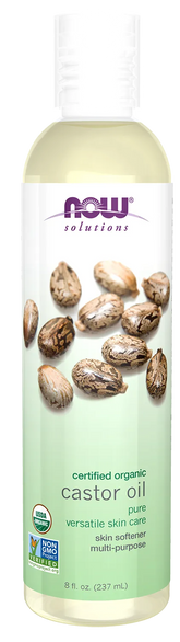 Castor Oil in Plastic Bottle, Organic