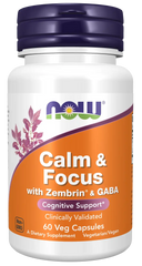 Calm & Focus with Zembrin® & GABA Veg Capsules