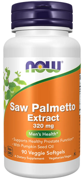 Saw Palmetto Extract 320 mg Veggie Softgels