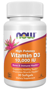 Vitamin D3 10,000 IU Softgels