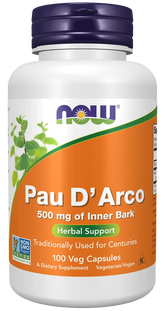 Pau D'Arco 500 mg Veg Capsules