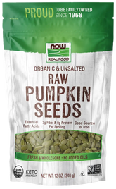 Pumpkin Seeds, Organic, Raw & Unsalted