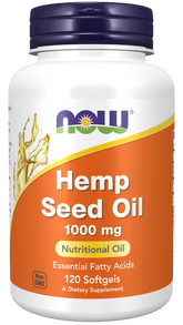 Hemp Seed Oil 1000 mg Softgels