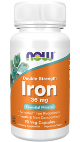 Iron 36 mg, Double Strength Veg Capsules