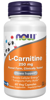 L-Carnitine 250 mg Veg Capsules